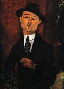 Portrait of Paul Guillaume ( Novo Pilota ), Amedeo Modigliani